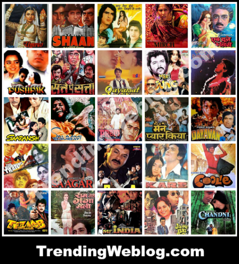 1980 Hindi Movie Names