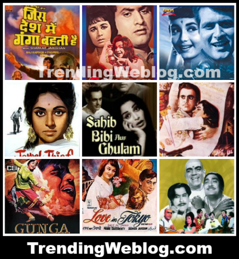 top bollywood 60s Films