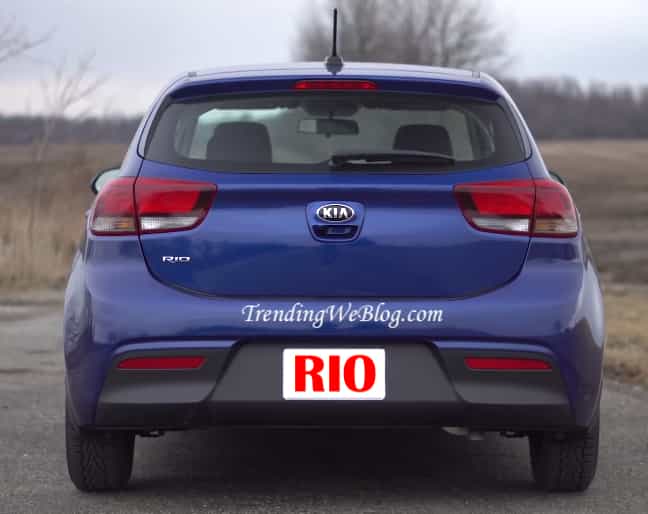 Kia Rio India Specs