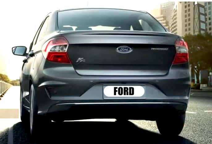 Ford Aspire Facelift Images