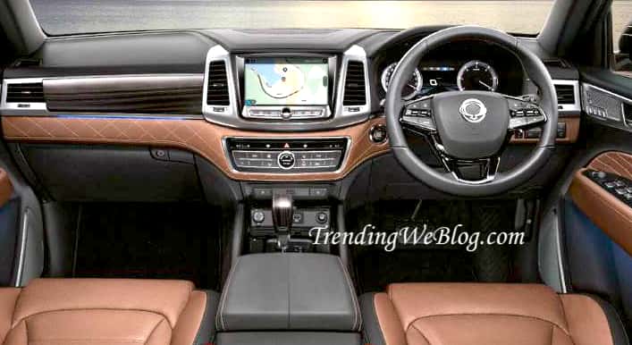 mahindra xuv700 Interior
