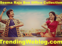 Seema Raja Movie 2nd Day Domestic Box Office Collection