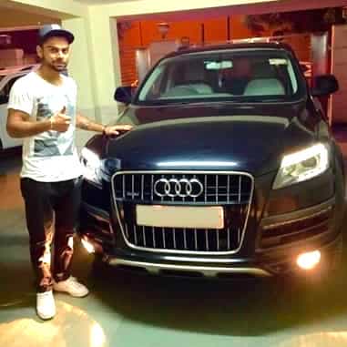 virat kohli cars name