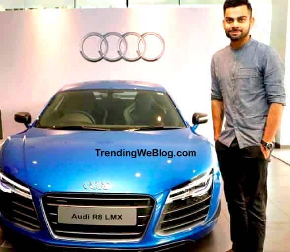 Car Collection of Virat Kohli