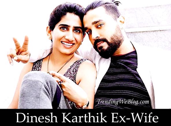 Dinesh Karthik first wife