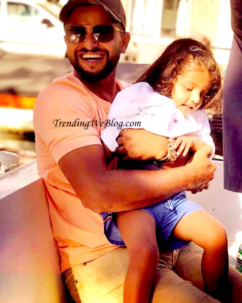 Suresh Raina daughter