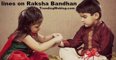 10 lines on Raksha Bandhan