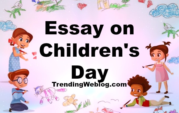 simple children's day essay