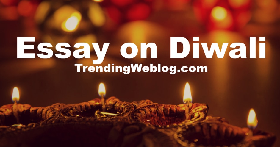 Diwali short essay in english