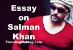 essay on salman khan