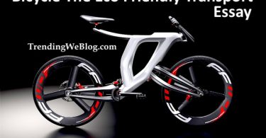 Essay on Bicycle The Eco Friendly Transport