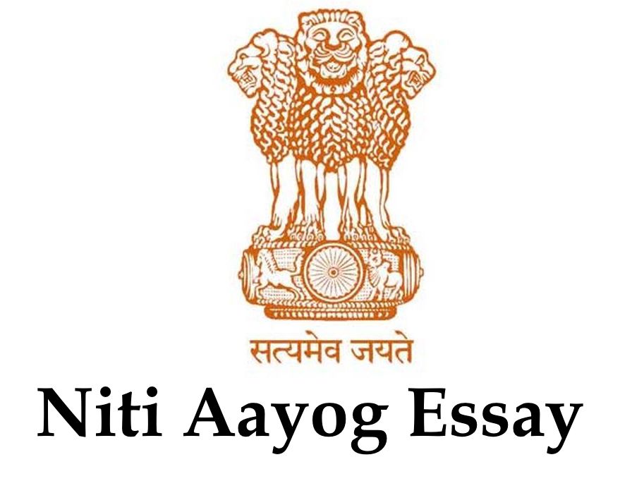Essay on Niti Aayog