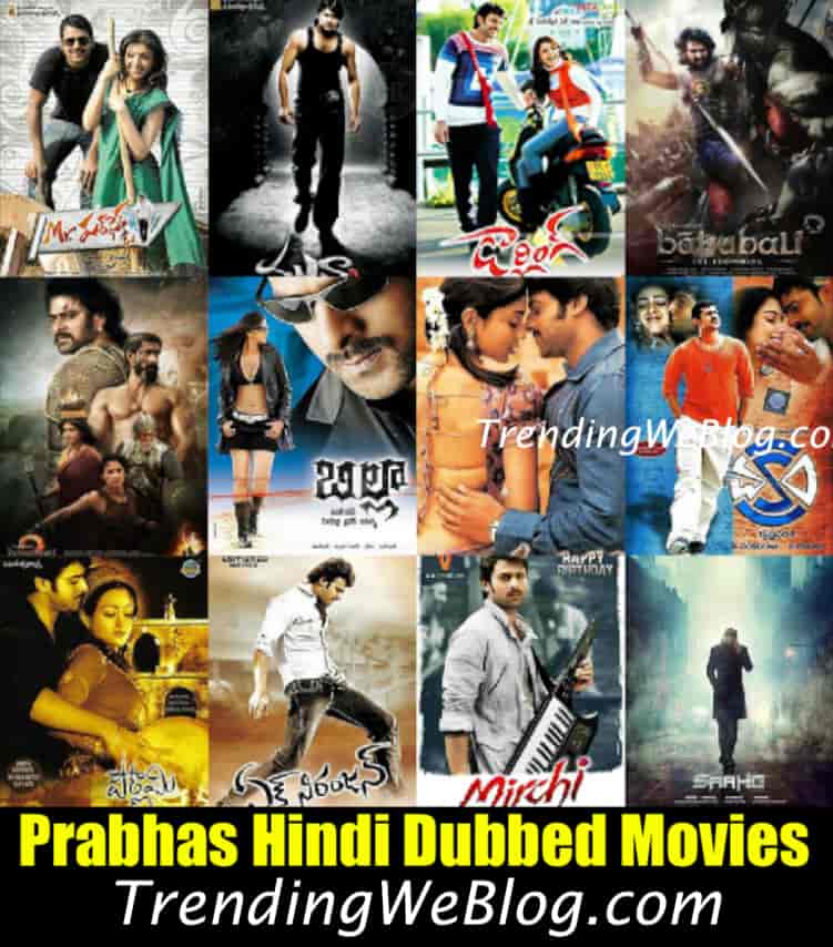 Prabhas Hindi Dubbed Movies