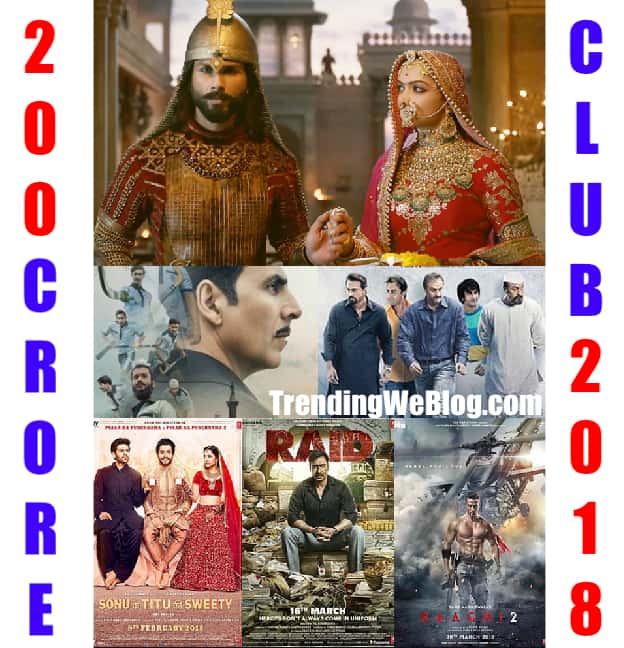 100 Crore Club 2018