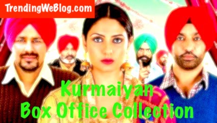 Kurmaiyan Punjabi Movie 3rd Day Sunday Box Office Collection