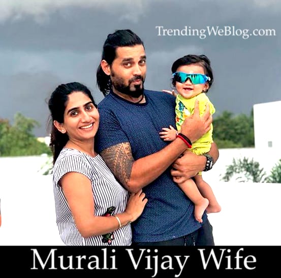 Murali Vijay wife