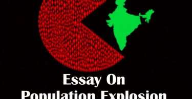 Essay on Population Explosion