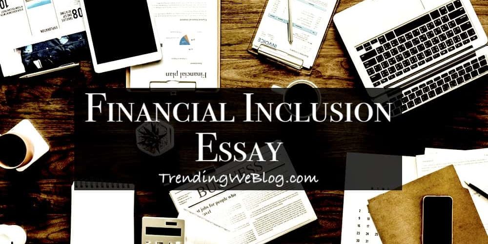 Financial Inclusion Essay