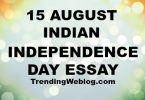 Independence Day Essay