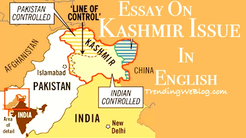 Kashmir Issue Essay