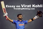 Essay on Virat Kohli