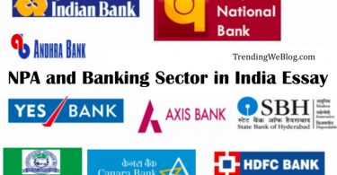NPA and Banking Sector in India Essay