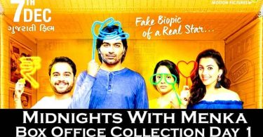 Midnights With Menka Gujarati Movie Box Office Collection Day 1