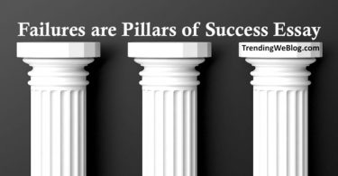 Failures are Pillars of Success Essay