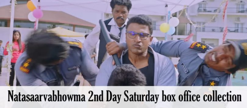 Natasaarvabhowma 2nd Day Saturday box office collection