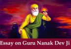 Essay on Guru Nanak Dev Ji